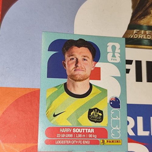 Harry Souttar World Cup 2026 Panini sticker