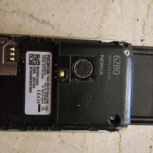 Nokia 6280 used with charger