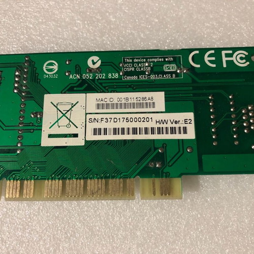 D-Link DFE-538TX DL10038E 10/100 PCI Ethernet card used