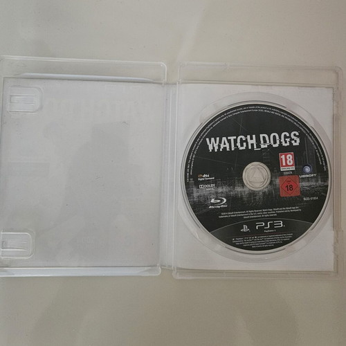 Watch Dogs PlayStation 3 game like new without manual