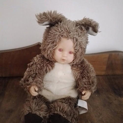 Anne Geddes Baby Squirrel 15 doll like new
