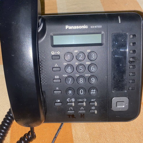 Panasonic KX-NT551 IP phone used with power supply