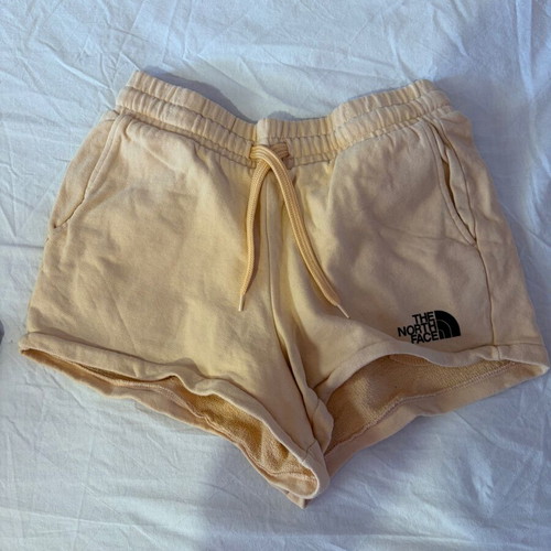 The North Face shorts, orange, size S