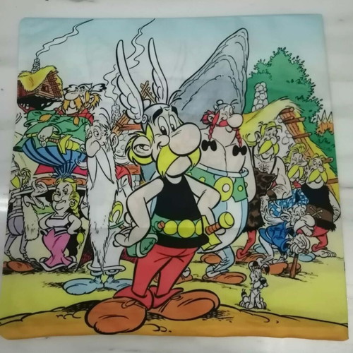 Asterix and Obelix decorative pillowcase new, 40x40 cm