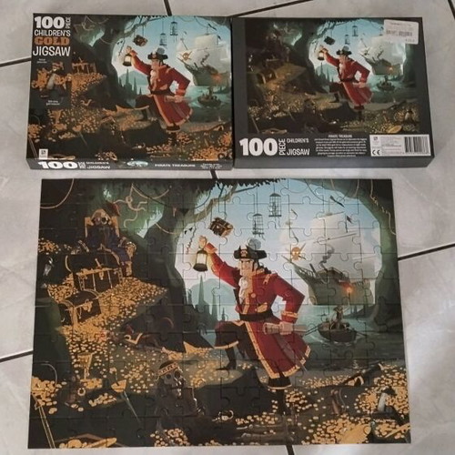Set of 3 puzzles, 100 and 160 pieces