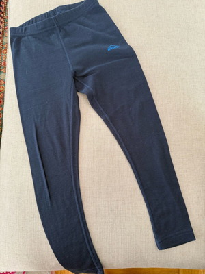 Mc Kinley children's thermal leggings like new, size 10 years, dark blue
