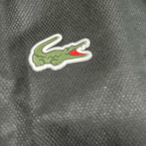 Lacoste sport tracksuit size M black and white new