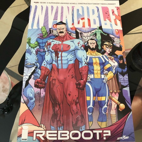 Invincible 125 NM/M Kirkman Ottley new, rare comic Amazon Prime TV series