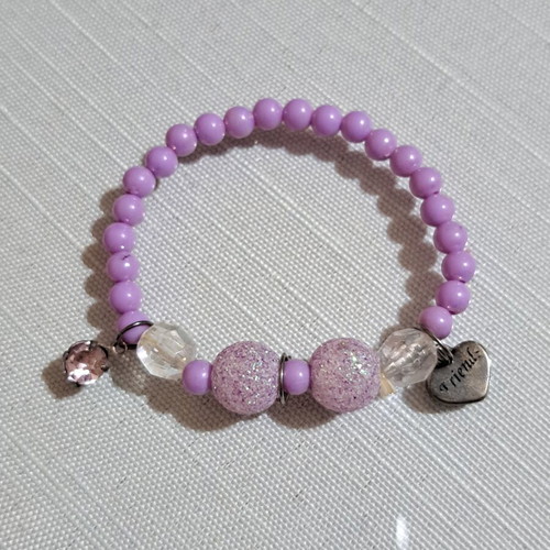 Pink children's bracelet