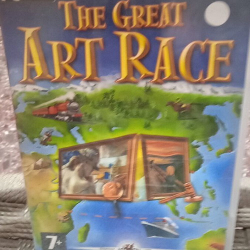 The Great Art Race PC game used, good condition