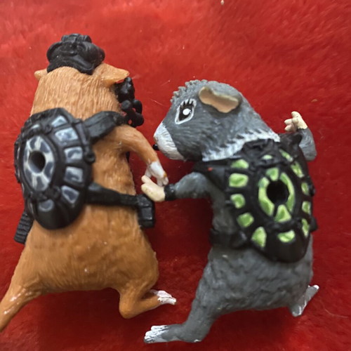 G Force Disney figures, both together, like new