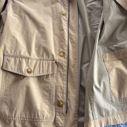 Lacoste spring and summer jacket like new, beige