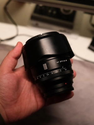Viltrox 27mm f/1.2 Fujifilm X mount like new