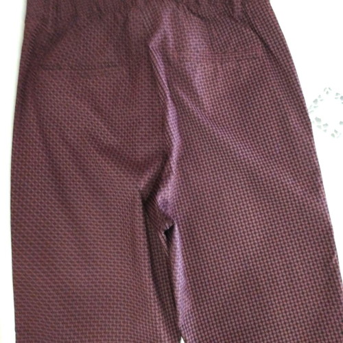 Esmara women's stylish slim pants, black and red