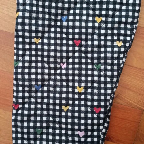 Patchwork quilted jacket colorful new one size
