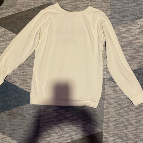 Admiral white sweatshirt used, size S
