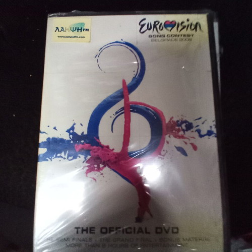 Eurovision Song Contest DVDs new, 2004/2008/2011, set of 8