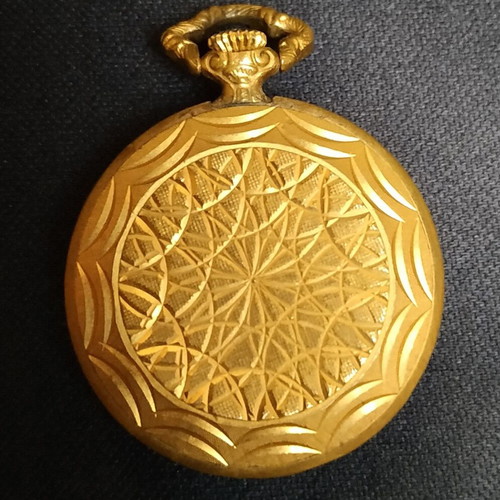 Taunus pocket watch like new, Swiss made, winding, 17 rubies