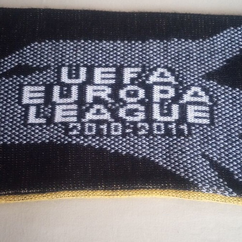 AEK UEFA Europa League 2010/2011 collectible scarf like new, authentic