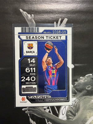 Willy Hernangomez Panini Contenders Euroleague Basketball 2025/26 new