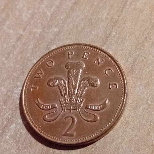 Great Britain 1997 2 Penny Coin Queen Elizabeth II new