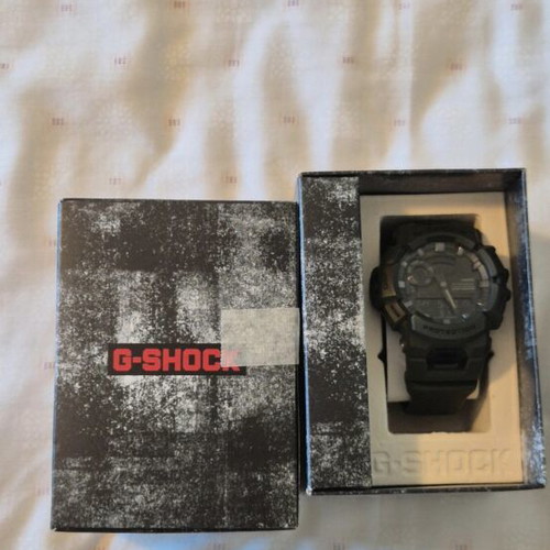 GSHOCK GBA 900 UU3 AER watch, green, men's, Casio