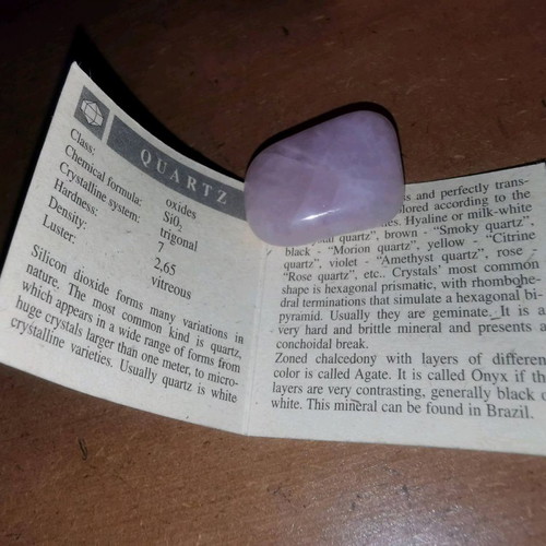 Collection of 7 authentic crystals new
