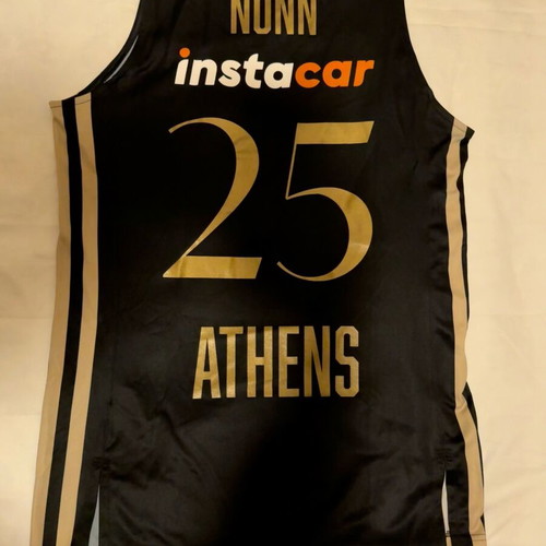 Panathinaikos BC Authentic 7 Stars Jersey Kendrick Nunn #25 Size L New Adidas