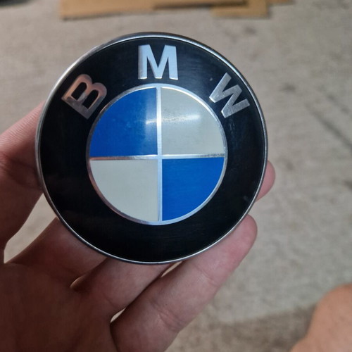 Trunk Emblem Genuine for BMW E46 used