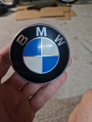 Trunk Emblem Genuine for BMW E46 used