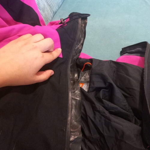 Nike ACG winter jacket size M used, Gore-Tex, black and pink
