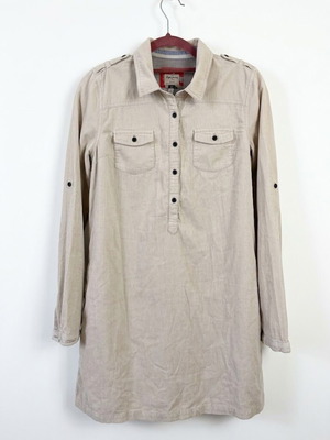Pepe Jeans London corduroy dress and shirt beige, like new