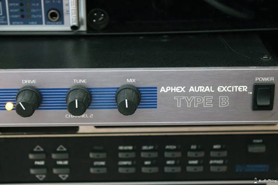 アフェックス　エキサイター　APHEX　AURAL EXCITER TYPE B Aphex Aural Exciter Type B 1983 studio outboard test