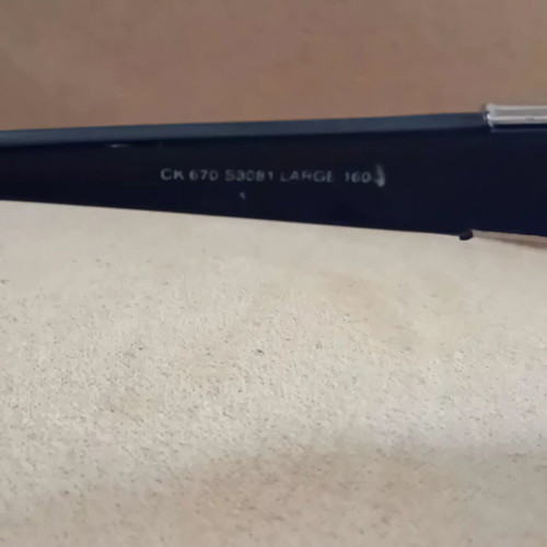 Calvin Klein vintage men's sunglasses used, black
