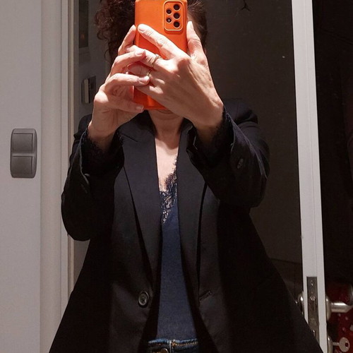 Zara women's black jacket like new, small