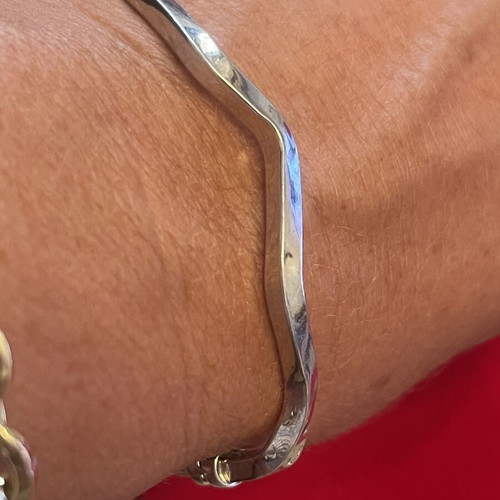 925 silver zigzag bracelet