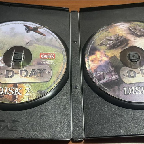 D-Day PC Game 2004 Computer Games Magazine Edition like new