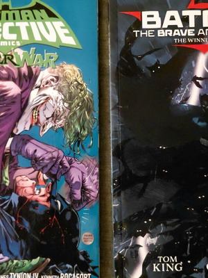 DC Batman Detective Comics Joker War and The Brave and the Bold graphic novels