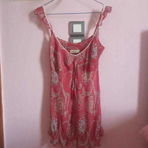 Rebecca Blu women's top pink small used, airy