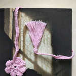 Handmade knitted bookmark new