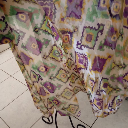 Ada Kamara caftan used, size M, multicolor viscose