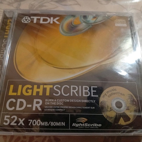 Tdk CD and DVD sealed pack of 3, new