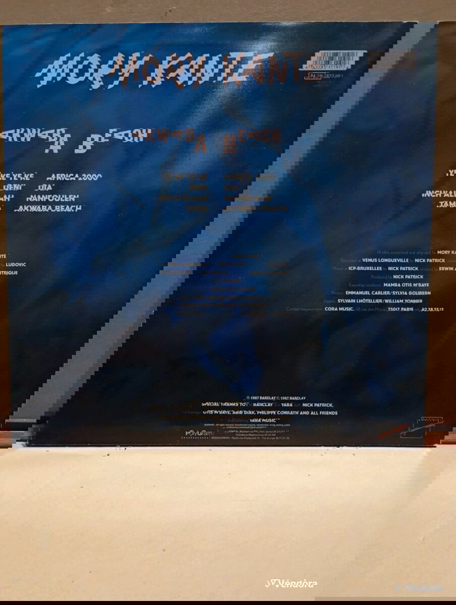 Mory Kanté – Akwaba Beach / δίσκος LP