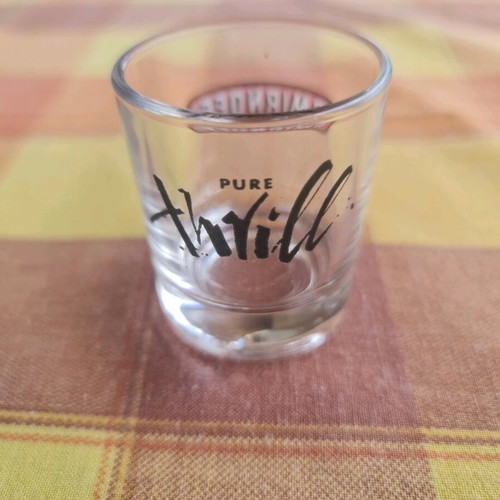 Smirnoff Vodka shot glass used, collectible from 90-2000 decade