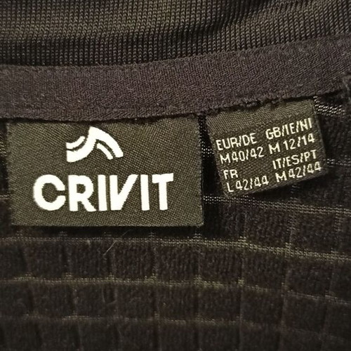 Crivit women's sports jacket like new, black, size M