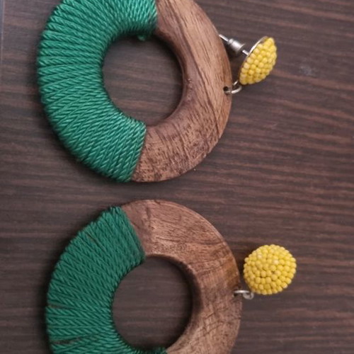 Aigner earrings used