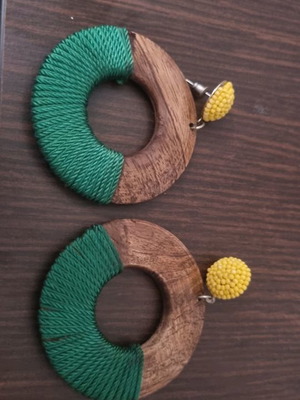 Aigner earrings used