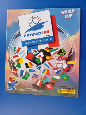France 98 World Cup Panini sticker album official reprint