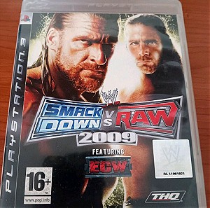 Smackdown vs Raw 2009 ( ελληνικο ) ( ps3 )