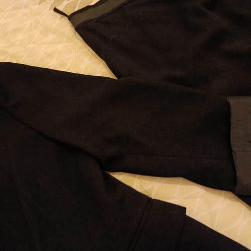 Women's black suit with jacket and skirt like new